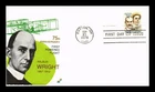 DR JIM STAMPS US COVER WRIGHT BROTHERS AVIATION PIONEERS AIR MAIL FDC SPECTRUM