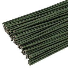 Pengxiaomei 120 Pack Floral Stems Wire for Paper Flower Craft, 2 Gauge, 16 In