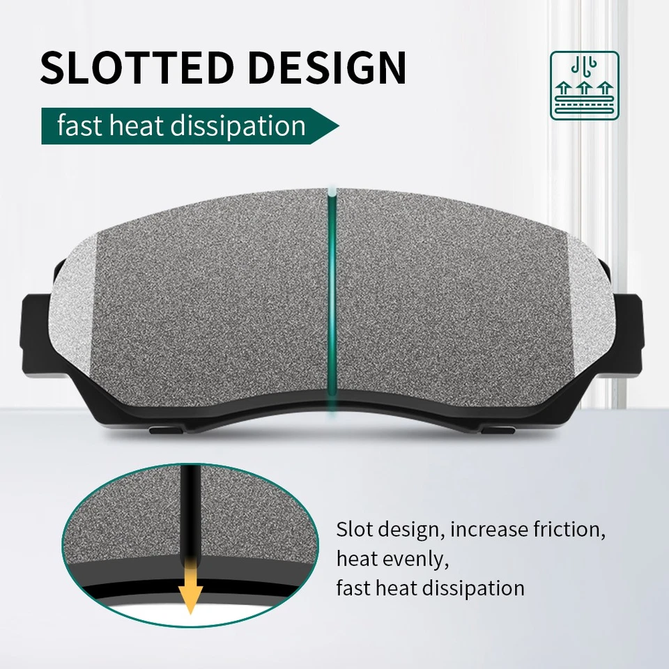 Pastillas de freno delanteras traseras para Toyota 86 2017-2020 Scion Fr-S 2013-2016 Subaru Brz Foto 2 de 4