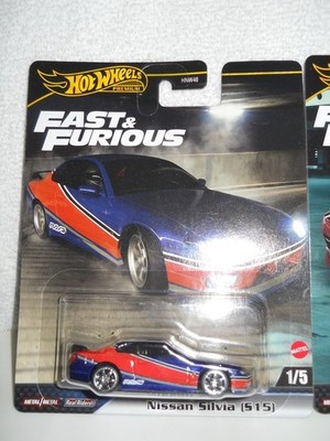 Hot Wheels 2023 Fast & Furious Premium Nissan Silvia S15. Tokyo Drift; Mona Lisa
