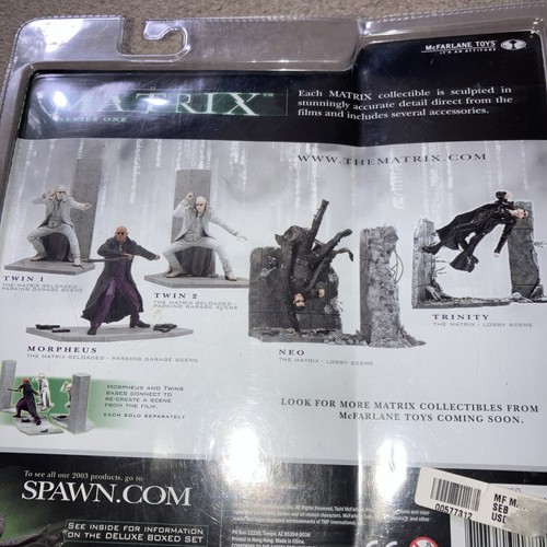 Mcfarlane Toys The Matrix Series 1 Neo Figure - NEW - Picture 11 of 13