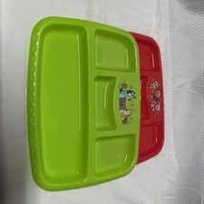 Bluey And Paw Patrol Zak Kids Section Plastic Plates Christmas Holiday