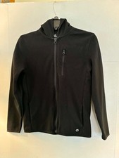 GapFit Kids Zip Hoodie Jacket Youth XL 12 Black Lightweight Athletic Activewear