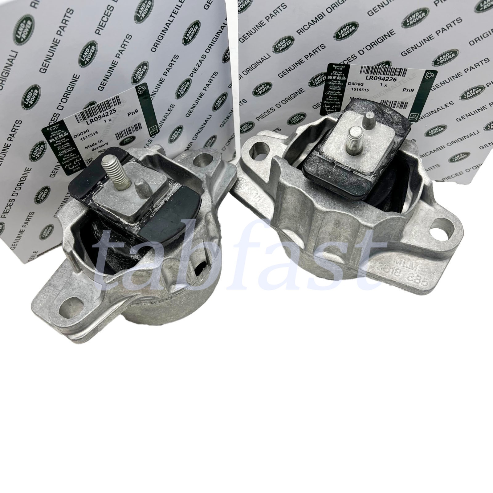 New LR094225 LR094226 Engine Motor Mount LH&RH for Land Range Rover Velar 3.0 V6