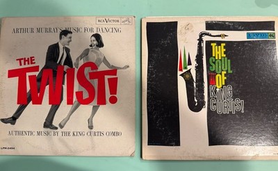2 KING CURTIS LPs 1961: The Soul Of. Mount Vernon Music MVM 119, TWIST Dancing