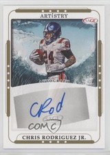 2023 SAGE Artistry Auto Gold Chris Rodriguez Jr #ART-CR Auto 02l5