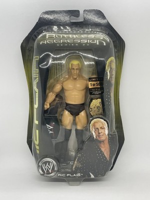 WWE Ruthless Aggression Series 20 Ric Flair 1 Of 500 Limited Edition w/ Die Cast