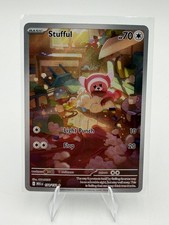 Pokémon TCG: Stufful #154/132 Mega Evolution Illustration Rare Holo
