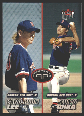 Sang-Hoon Lee / Tomo Ohka PROS #242 2001 Ultra Boston Red Sox