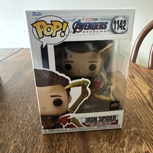 Funko Pop! Marvel Avengers Endgame Iron Spider #1142 Upper Deck Exclusive