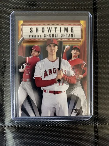 Shohei Ohtani RARE SHOWTIME 2020 TOPPS INVESTMENT CARD SSP MOVIE THEATRE Angels