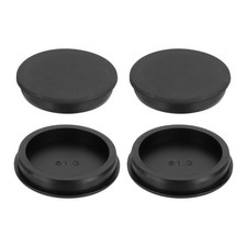 4Pcs Silicone Hole Plug 81.3mm Black High Temp t Type Rubber Stoppers