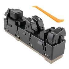 15195299 Front Driver Side Door Lock and Window Power Switch Left Compatible