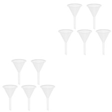 2 PZ Imbuto in plastica imbuto da laboratorio imbuto a pistone imbuto filtrante