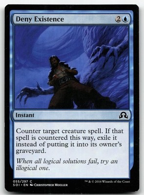 Deny Existence 55 Common Shadows over Innistrad Magic: The Gathering MP
