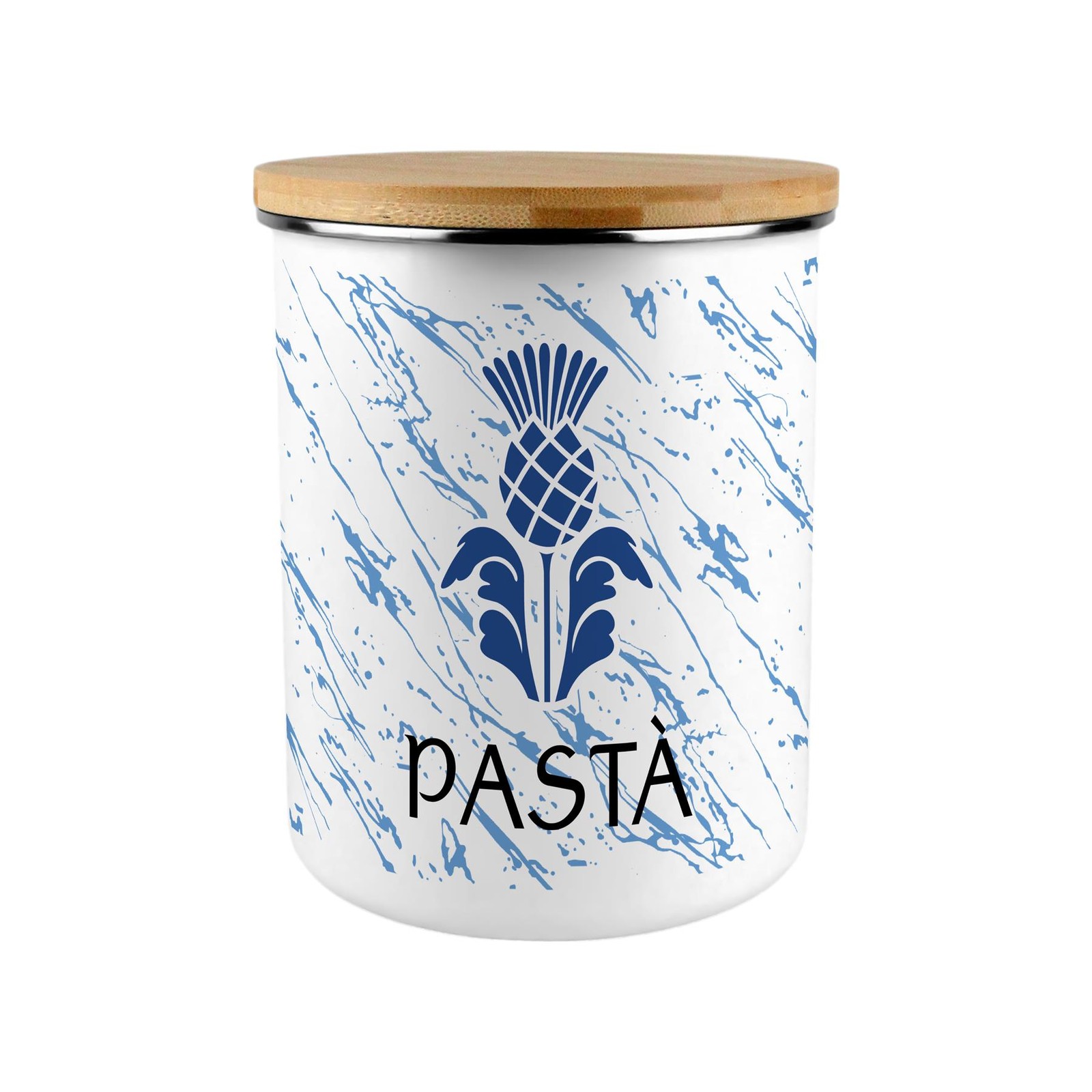 Scottish Thistle Large Pasta Canister Gift - Gaelic Language Storage Jar