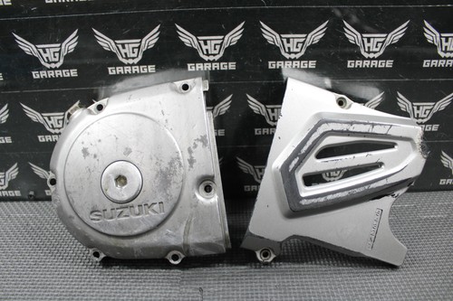 2005 SUZUKI 03-07 DRZ125 DRZ125L OEM LEFT CASE STATOR MAGNETO SPROCKET COVER SET