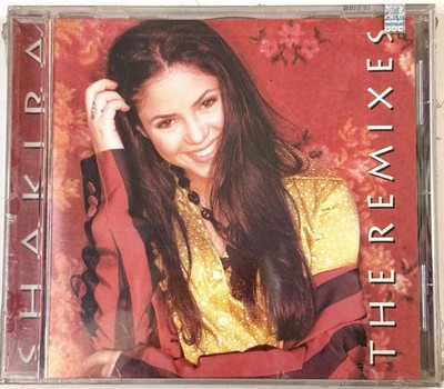 Shakira The Remixes CD SEALED Latin Pop DJ Megamix Rare 1997 Sony ''New Sealed''