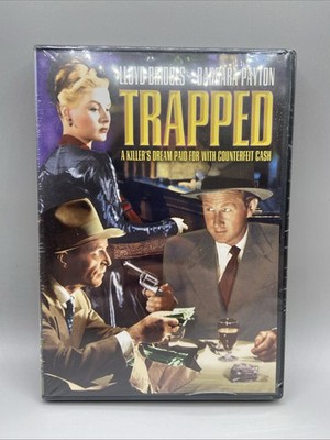 Trapped - DVD -  New Sealed- Lloyd Bridges,Barbara Payton-Richard Fleischer -  -