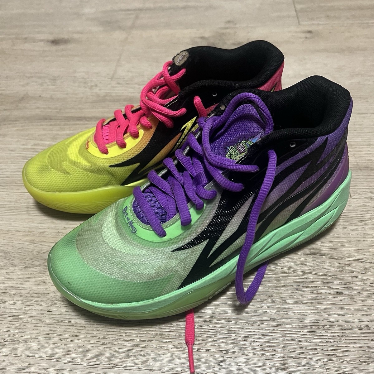 PUMA mb.02 Rick and Morty 30センチ Puma x LaMelo Ball MB.02 Rick & Morty 377411-02 Men's Size