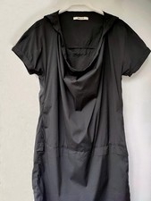 Women Bally Dress Black Cotton 38 / M / 46 #5KW8