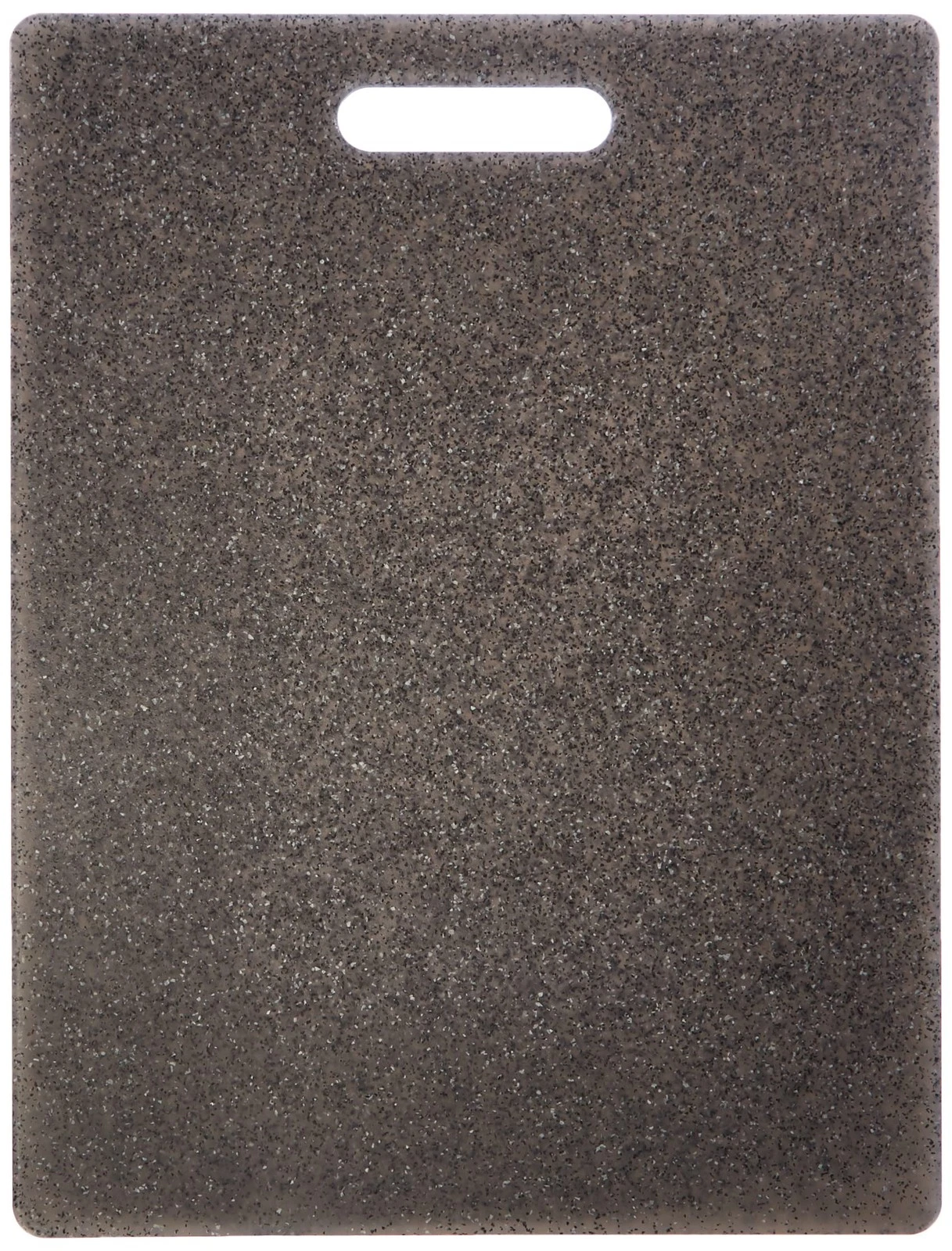 Zeller 26057 Tabla para Cortar, Plástico, Gris, 36.5x27.5x3 cm