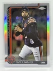 2025 Topps Chrome Football Caleb Williams #52 Image Variation Refractor Bears