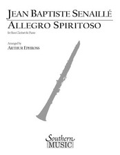 Allegro Spiritoso Bass Clarinet