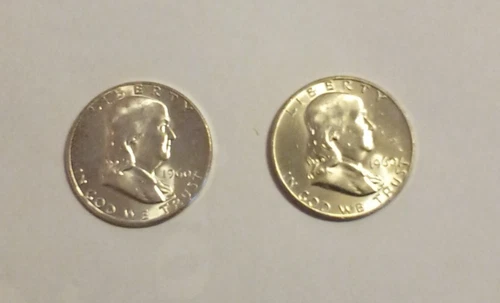 1960 franklin proof half dollars ( 2 )