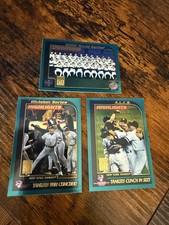 2001 Topps MLB New York Yankees World Series Postseason Highlights 3 Foils NM