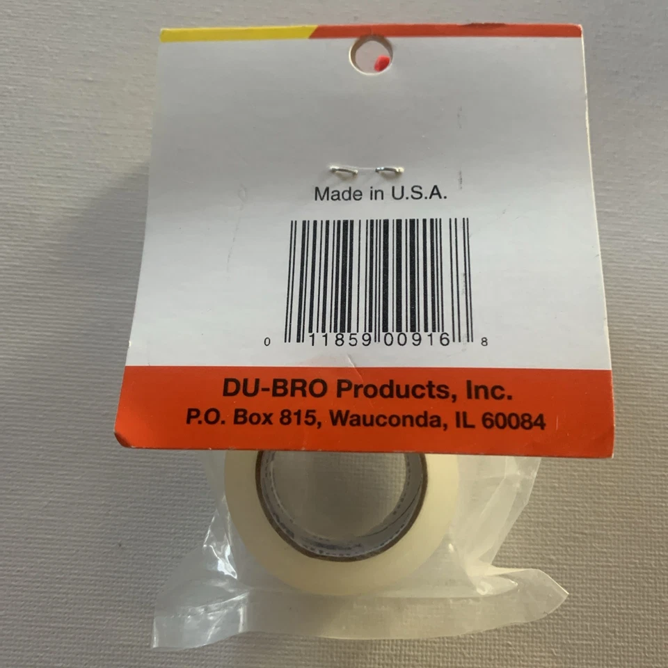Du-Bro Electric Flyer Hinge Tape (5 Yards) 916 NEW - Image 2 of 2