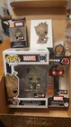 Marvel POP Funko 5 pc Mystery Box Gamestop Exclusive- Groot Gamer #539