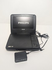 Philips Lettore DVD Portatile MP3 JPEG Dolby Schermo 7" PET741B/37 Funziona Con Problema