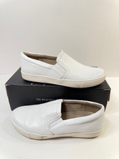 Naturalizer Womens Marianne Sneaker White Perforated Leather 7 Wide