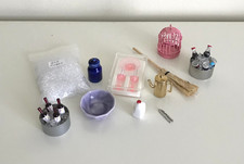 Lot of 11, Imperfect w/ Flaws Mini Dollhouse 1:12 Accessories