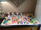 Vintage TMNT Teenage Mutant Ninja Turtles Weapons Accessories Figures Huge Lot