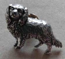 King Charles Spaniel Pewter Pin Brooch -British Hand Crafted - Cavalier Dog