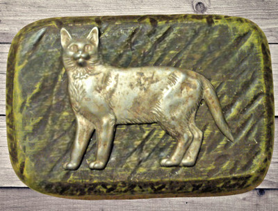 Cat brick mold concrete plaster cement paving brick mould 9'' x 6'' x 2''