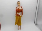 Vintage Montgomery Wards Barbie Western Fashion w/ Mod Hair Ken Doll Fabric RARE