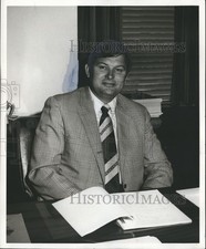 1972 Press Photo Educator Doctor Ronald E. Beller, University of South Alabama