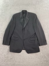 Lauren Ralph Lauren Tuxedo Jacket 42 L Black Wool Wedding Formal Designer LRL