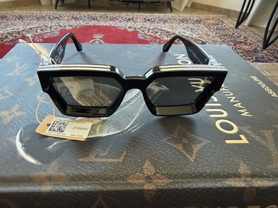 Louis Vuitton 1.1 Millionaire Sunglasses, Western, Black and White