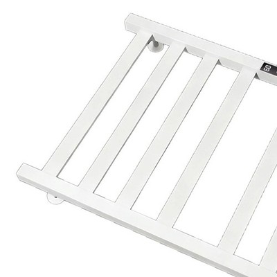 US Plug Electric Heated Towel Rack Wall Mounted Towel Drying Hanger For Bathroom