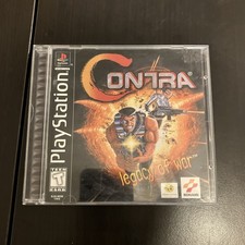 Contra: Legacy of War Konami Sony Playstation 1 PS1 Complete CIB w/manual