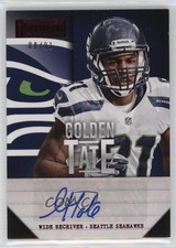 2013 Panini Playbook Signatures Red 8/81 Golden Tate #86 Auto 0m0