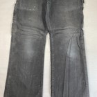 Carhartt BLACK Carpenter Painter PANTS! 34 x 32 Relaxed Fit Distressed Work Wear — photo 7