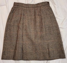 Vintage Breeches Skirt Womens Size 4 Made In USA Houndstooth Wool  Alpaca