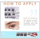 NIP POP PRESS Self Adhesive Eyelash Clusters - Pre Glued, Easy Apply $27.87 — photo 4
