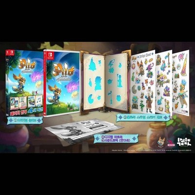 Switch Pilo and the Holobook 4 Exclusive Bonuses Korean English Chinese Multi