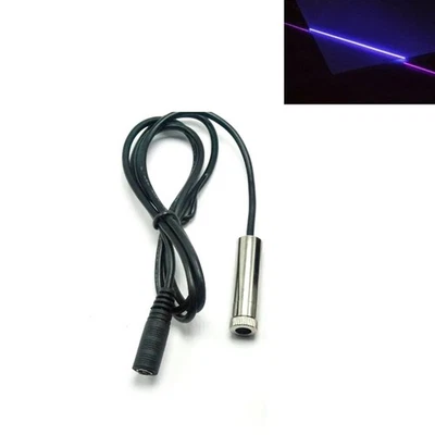 JOLOOYO 1pc Violet/Blue 405nm 20mW Focusable Line Laser Diode Module 5V